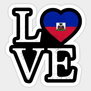 Happy Haitian Flag Day Celebration Haiti Love Sticker